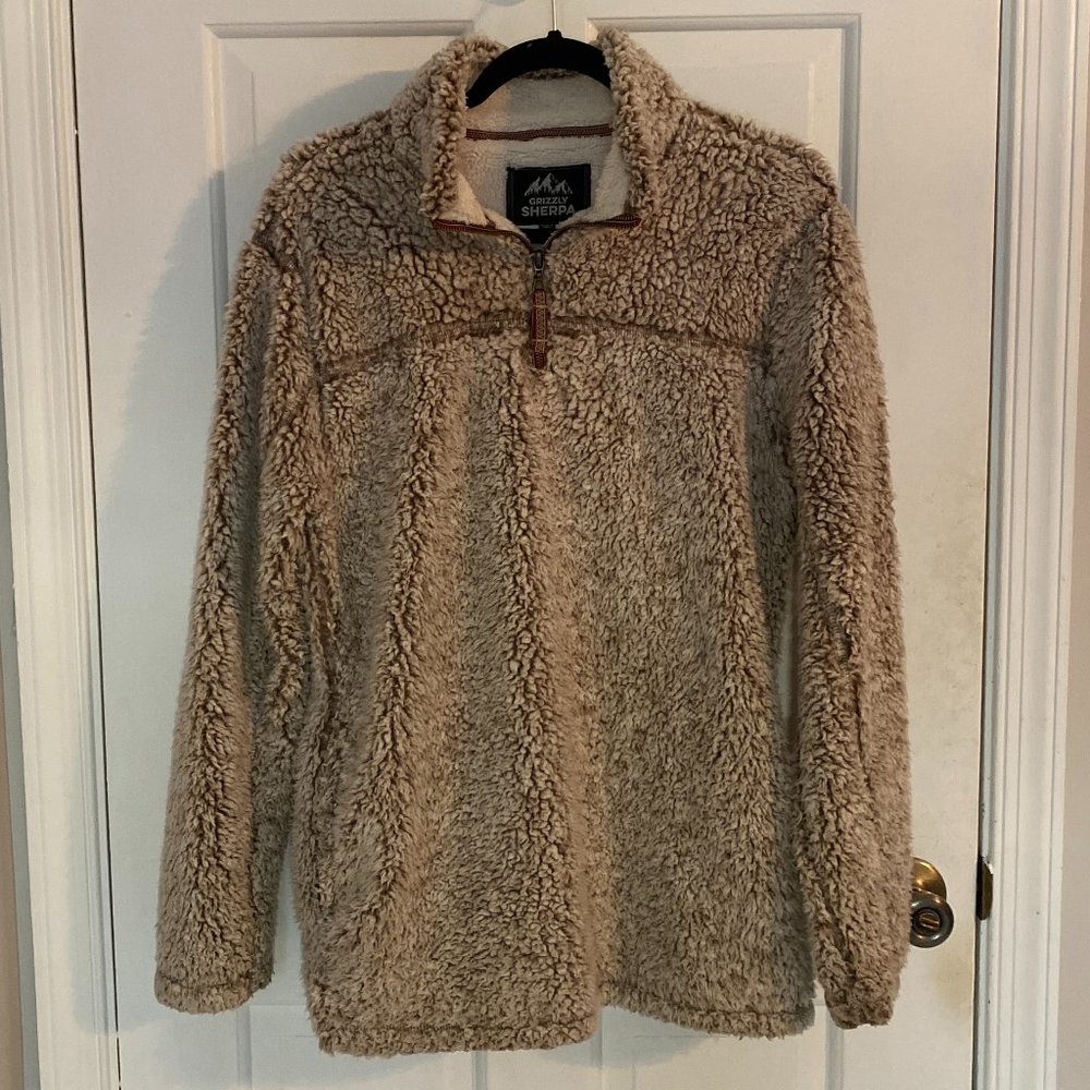 Grizzly Sherpa Quarter Zip Pullover